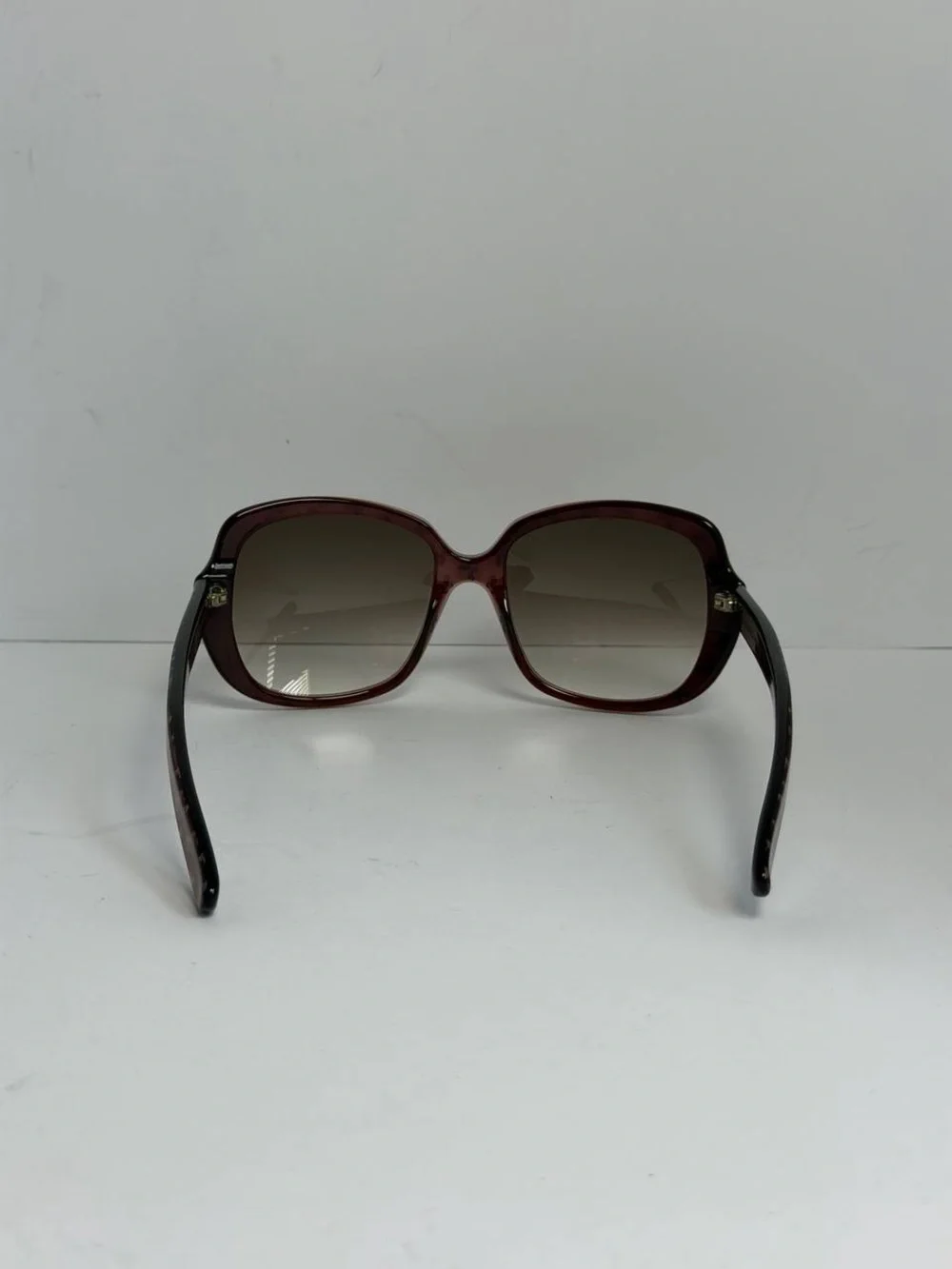 Bottega Veneta BV156/S UVD 02 Butterfly Print Brown Gradient Sunglasses